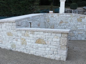  - Mur en pierres sèches de Hauteville